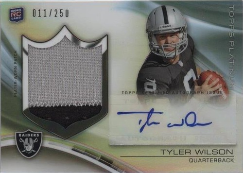 2013 Topps Platinum Tyler Wilson #ARP-TW