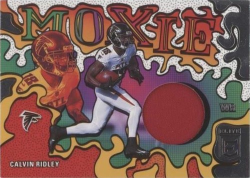 CALVIN RIDLEY 2021 DONRESS ELITE FOOTBALL PURPLE #88 /99 - ATLANTA