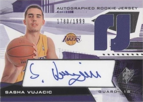 2004-05 SPx - Sasha Vujacic #120