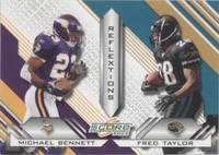 2003 Score Fred Taylor Michael Bennett #R-8