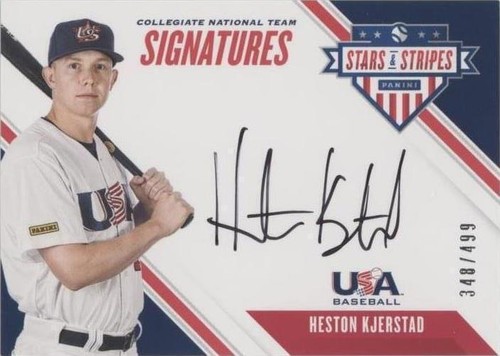2020 Panini USA Baseball Stars & Stripes - Heston Kjerstad #CNT HK