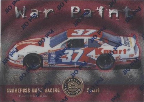 1997 Pinnacle Totally Certified - Jeremy Mayfield #72