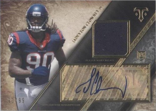 2014 Topps Triple Threads Jadeveon Clowney #TTRAR-3
