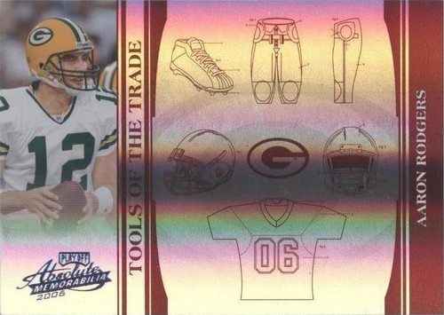 2006 Playoff Absolute Memorabilia Aaron Rodgers #TOT-2
