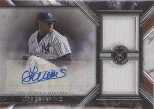 2022 Topps Museum Collection - Luis Severino #SWDRA-LS