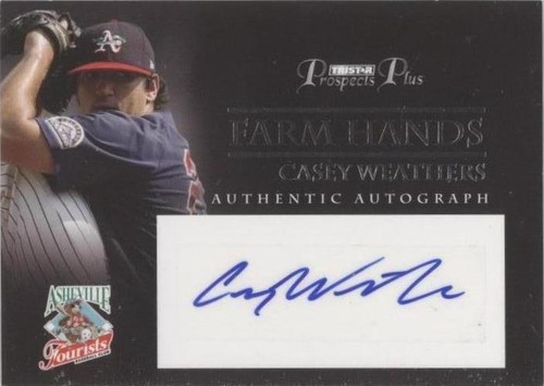2007 TRISTAR Prospects Plus - Casey Weathers #FH-CW