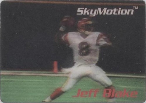 1996 Skybox SkyMotion Jeff Blake #SM3
