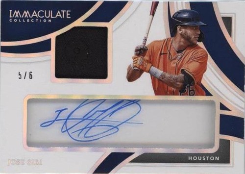 2022 Panini Immaculate Collection - Jose Siri #ICP-JS