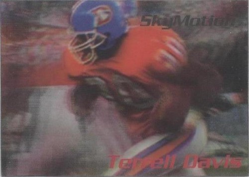 1996 Skybox SkyMotion Terrell Davis #SM12