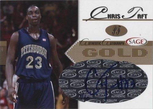 2005-06 SAGE Autographed - Chris Taft #A20