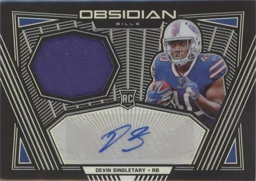 2019 Panini Obsidian Devin Singletary #RJA-DSI