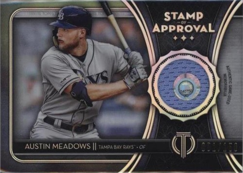 2020 Topps Tribute - Austin Meadows #SOA-AM