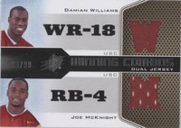 2010 SPx Damian Williams Joe McKnight #WC-WM