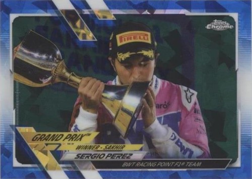 2021 Topps Chrome Sapphire Edition Formula 1 - Sergio Perez #153