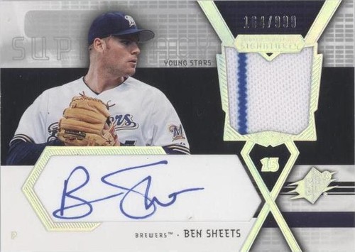 2004 SPx - Ben Sheets #SS-BS