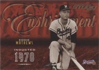 2003 Donruss Studio - Eddie Mathews #E-41