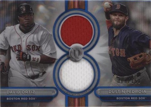 2024 Topps Tribute - David Ortiz Dustin Pedroia #DR2-OP