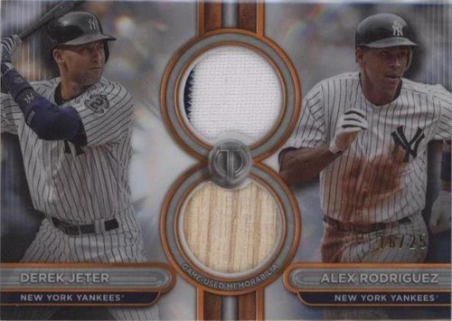 2024 Topps Tribute - Alex Rodriguez Derek Jeter #DR2-JRO
