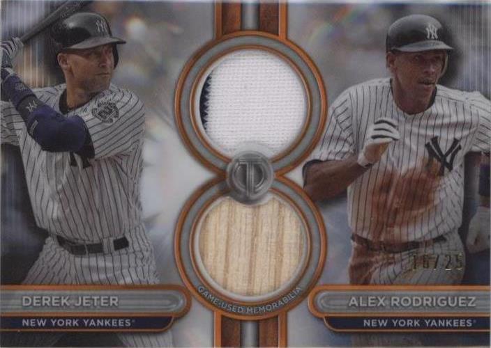 2024 Topps Tribute - Alex Rodriguez Derek Jeter #DR2-JRO