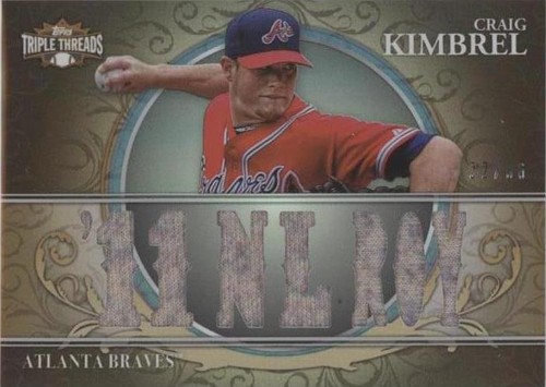2013 Topps Triple Threads - Craig Kimbrel #TTR-CK2