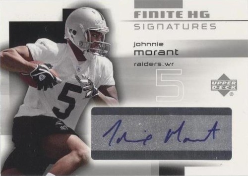 2004 Upper Deck Finite HG Johnnie Morant #FS-JM