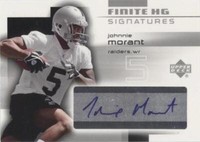 2004 Upper Deck Finite HG Johnnie Morant #FS-JM