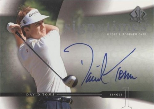 2004 SP Authentic - David Toms #DT