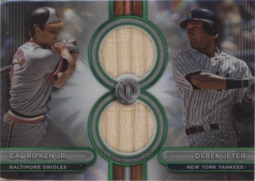 2024 Topps Tribute - Cal Ripken Derek Jeter #DR2-RJE
