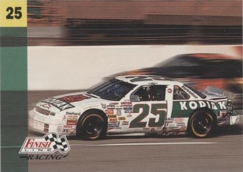 1993 Pro Set Finish Line - Ken Schrader #74