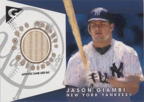 2005 Topps Gallery - Jason Giambi #GO-JG