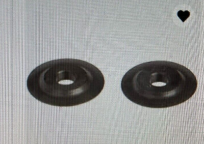 2- Tubing Cutter Wheels Fits Ridgid  101 103 104 117 118 150 151 152 153 205