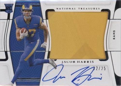 2021 Panini National Treasures Jacob Harris #RMS-JH
