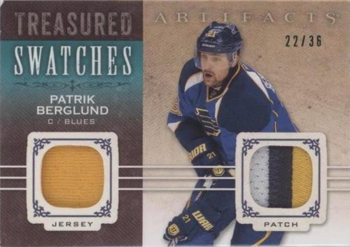 2014-15 Upper Deck Artifacts - Patrik Berglund #TS-PB