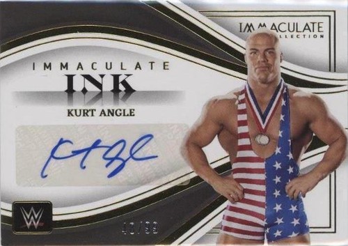 2023 Panini Immaculate Collection WWE - Kurt Angle #IK-KAN