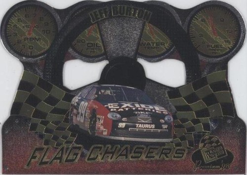 1998 Press Pass Premium - Jeff Burton #FC 27