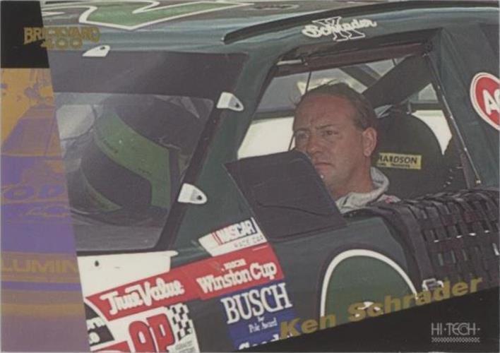 1995 Hi-Tech Brickyard 400 - Ken Schrader #60