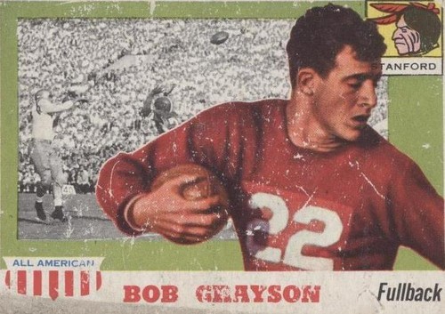 チャーリーページ 1955 Topps All American Charlie Justice #63 PSA 5 EX | eBay