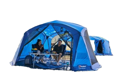 Berghaus 3.5m Dome event Shelter Gazebo inc 4 side accessory pack inc 2 doors