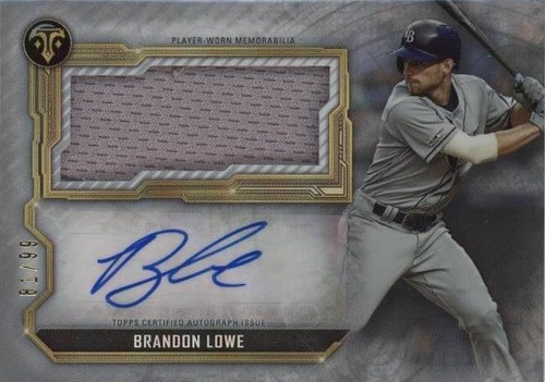 2020 Topps Triple Threads - Brandon Lowe #ASJR-BL