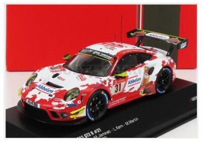IXO-MODELS LEGT43031 Porsche - 911 991-2 GT3 R Team Rowe