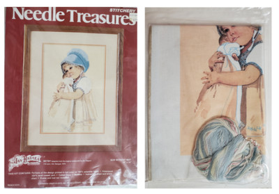 Needle Treasures-Betsy 00544 or Jimmy 00545-crewel yarn needle embroidery work