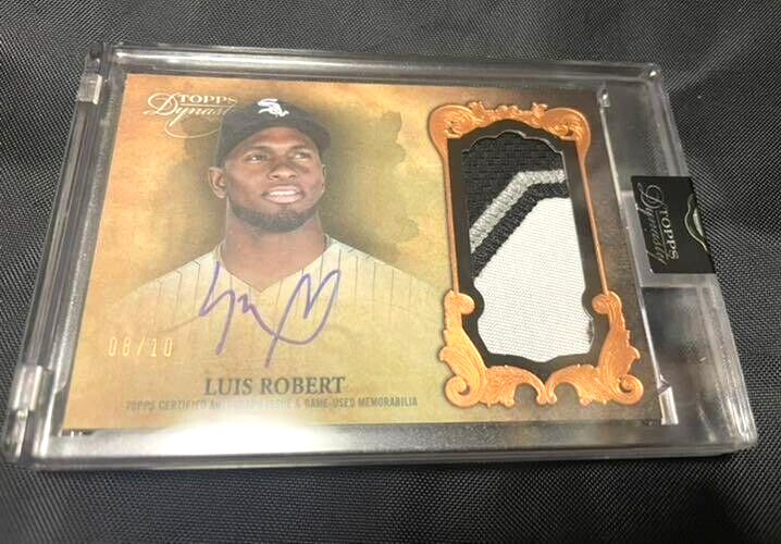 その他 2021 dynasty LUIS ROBERT patch auto LUIS ROBERT /10 Auto Autograph Game Used Jersey Patch 2021