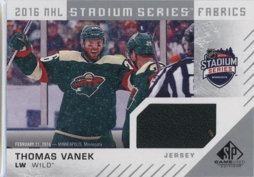 2016-17 SP Game Used - Thomas Vanek #MW-TV