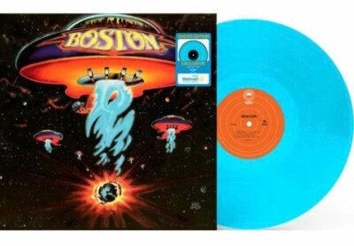 BOSTON LP Vinyl Exclusive LIMITED EDITION FLAME BLUE LP MORE THAN A FEELING NEW