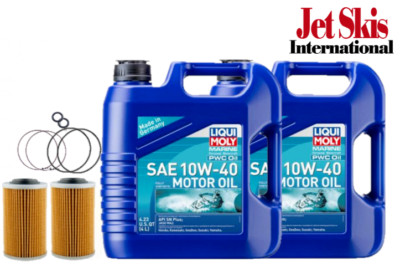 *2 Pack* Oil Change Service Kit for SeaDoo 4-Tec GTX GTI RX Wake (2002-2016)