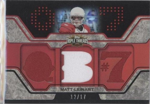2008 Topps Triple Threads Matt Leinart #TTR-50
