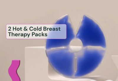 Willow Hot & Cold Therapy Ice Packs Breastfeeding Gel Nursing Pad - Set Of 2 NEW