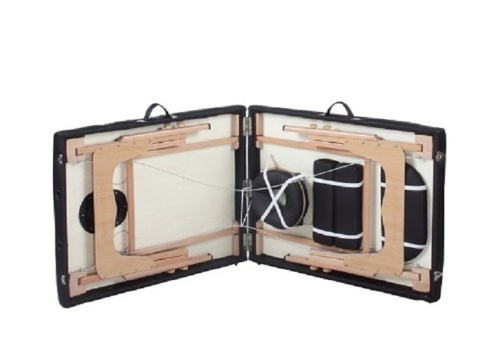 Portable Massage Table W/ Carry Case Fold Facial Bed Therapy Spa Tattoo Shiatsu