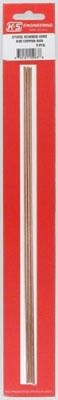 K-S Round Copper Rod 3/32'' x 12'' - Hobby and Craft Metal Rod - #5063