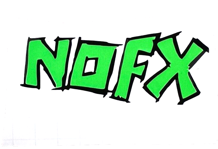 New NOFX Punk Rock Decal Sticker Vinyl Neon Green Handmade